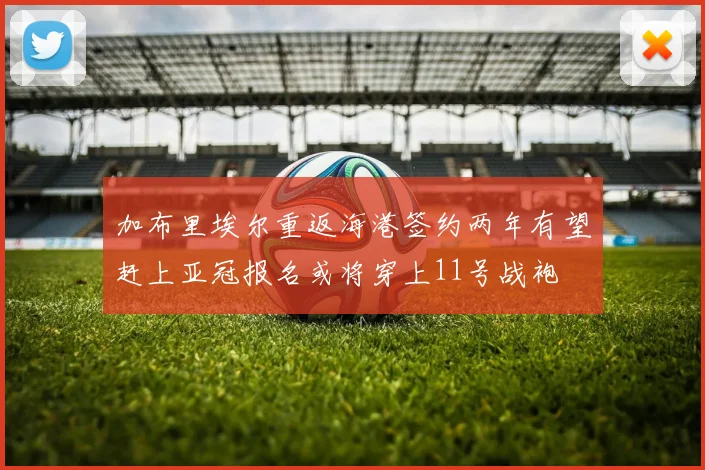 加布里埃尔重返海港签约两年有望赶上亚冠报名或将穿上11号战袍